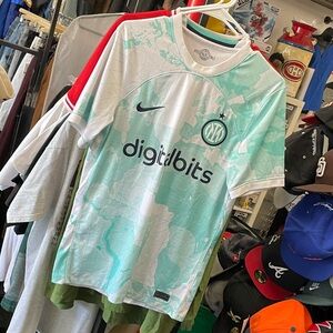 Nike Dri Fit ADV Inter Milan Away Soccer Jersey Men’s SZ Med Lenovo Pre Owned